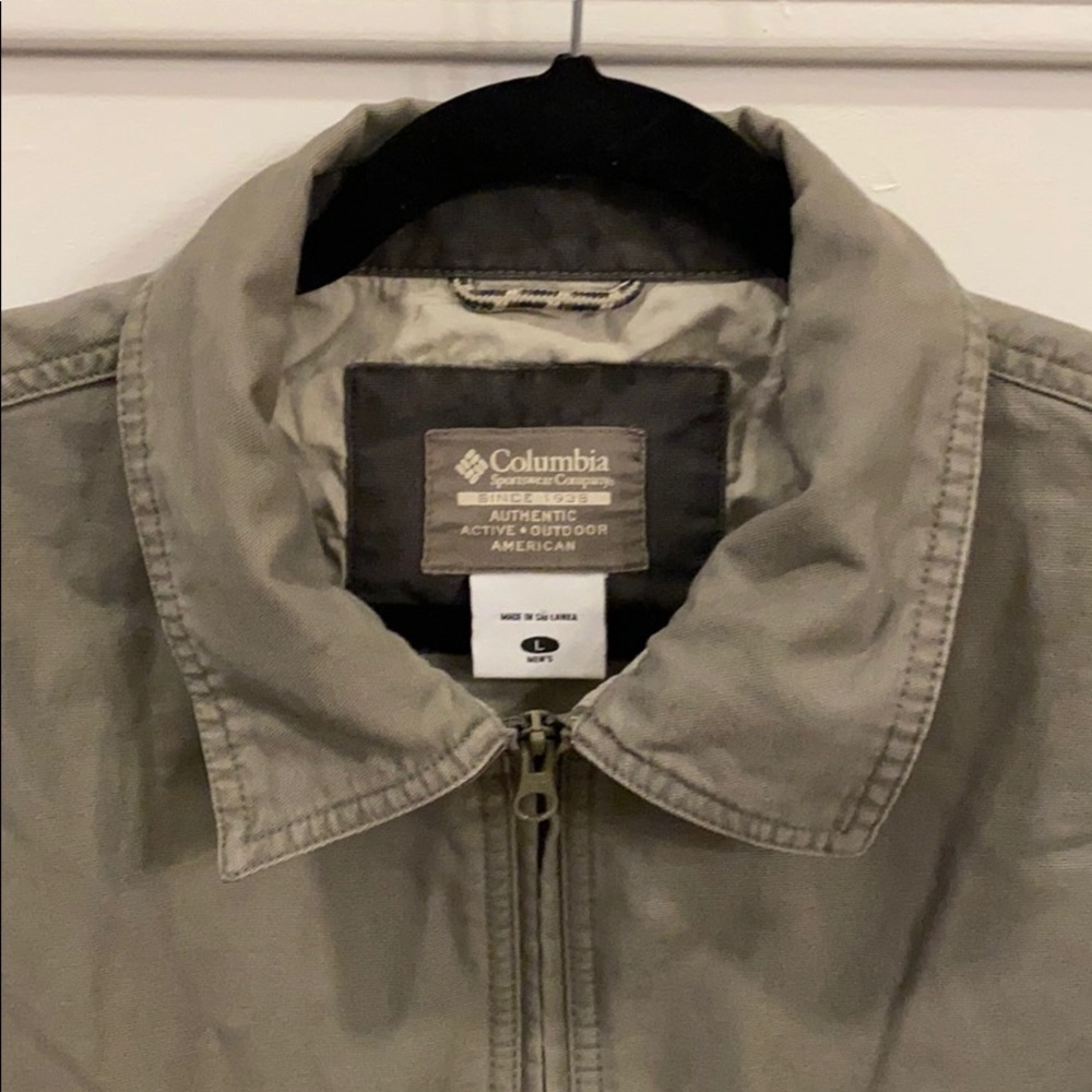 Columbia-8 oz. stonewashed Granite Cloth” Jacket